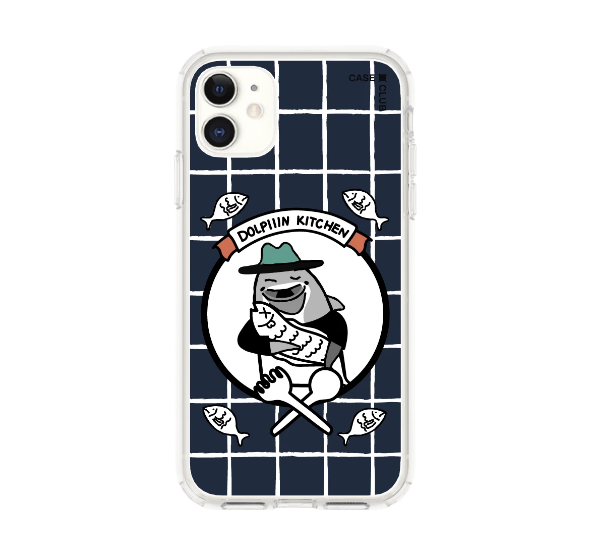 เคสใส iphone 11 ครัวปลาโลมาปุ๊กปิ๊ก